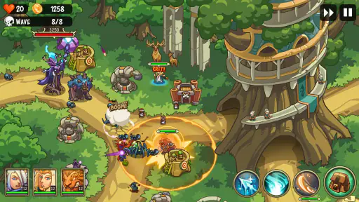 Empire Warriors: Tower Defense screenshot