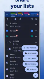 Enchlist: Indkøbsliste screenshot