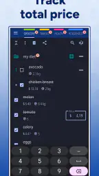 Enchlist: Indkøbsliste screenshot