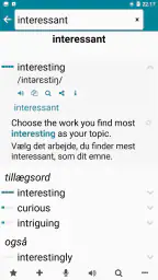 Engelsk - Dansk screenshot