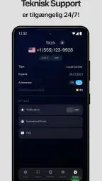 eSIM Plus: Virtuelt nummer screenshot