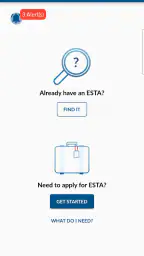 ESTA Mobile screenshot