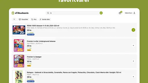 eTilbudsavis screenshot
