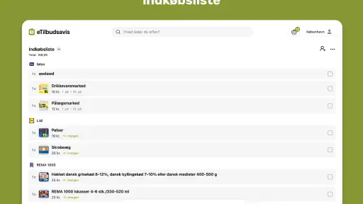 eTilbudsavis screenshot