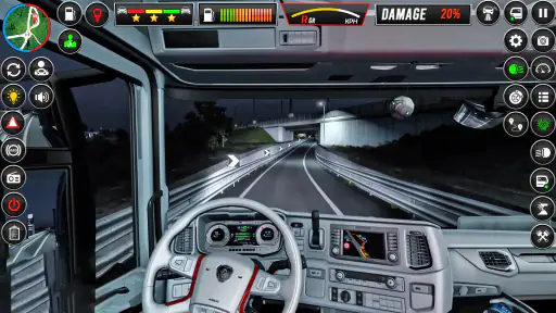 Euro Cargo Trucker: Lastbilsp screenshot