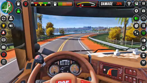 Euro Cargo Trucker: Lastbilsp screenshot