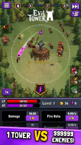 Evil Tower - Idle Defense TD screenshot