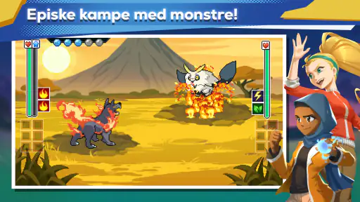 EvoCreo 2: Monster RPG Eventyr screenshot