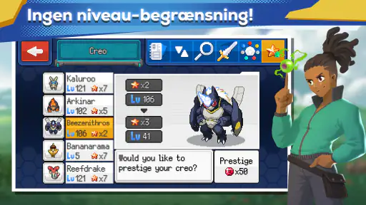 EvoCreo 2: Monster RPG Eventyr screenshot