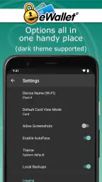 eWallet - Password Manager screenshot
