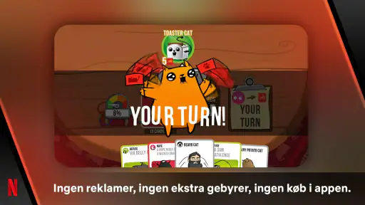 Exploding Kittens NETFLIX screenshot