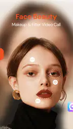 Face Beauty app-videoopkald screenshot