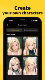 Fantasia: Character AI Chat screenshot