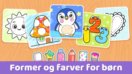 Farvespil for børn på 1+ screenshot