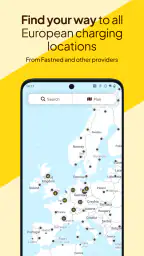 Fastned | EV charging app screenshot