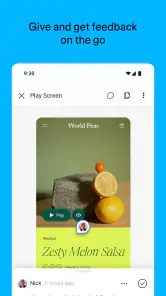 Figma: view. comment. mirror. screenshot