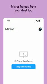 Figma: view. comment. mirror. screenshot