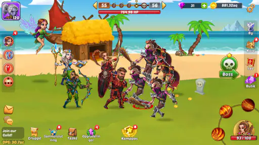 Firestone – Idle Clicker RPG screenshot