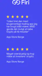 Firi - Køb Bitcoin & Ethereum screenshot