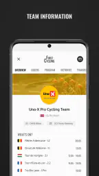 FirstCycling screenshot