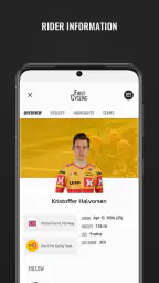 FirstCycling screenshot
