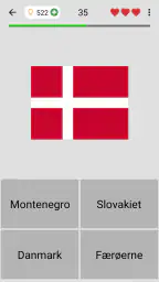 Flag fra alle lande i verden screenshot