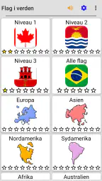 Flag fra alle lande i verden screenshot