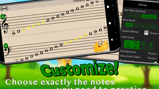 Flashnote Derby- music notes! screenshot