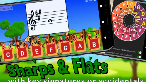 Flashnote Derby- music notes! screenshot
