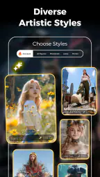 Flixart - AI Photo Generator screenshot