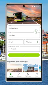 FlixBus: Bestil busbilletter screenshot