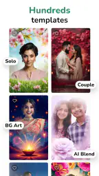 Flora Photo Frame Photo Editor screenshot