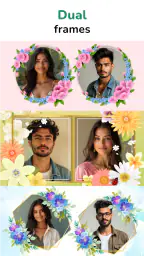 Flora Photo Frame Photo Editor screenshot