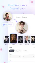 Floze: Romantasy AI Chat screenshot