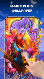 Fluid Magic: Live Wallpaper 4D screenshot