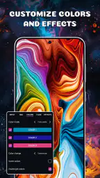 Fluid Magic: Live Wallpaper 4D screenshot