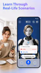 Fluzy: Learn Language with AI screenshot