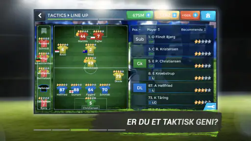 FMU - Fodbold Manager Spil screenshot