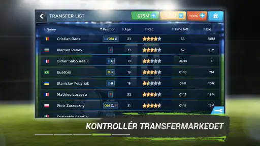 FMU - Fodbold Manager Spil screenshot