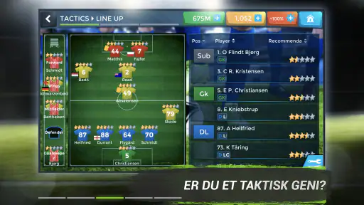 FMU - Fodbold Manager Spil screenshot