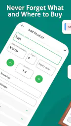 Food List - Madvarer og indkøb screenshot