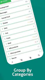 Food List - Madvarer og indkøb screenshot