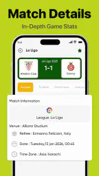 Football Sportsresultater screenshot