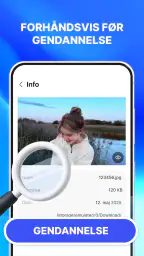 Foto & Video: Al gendannelse screenshot