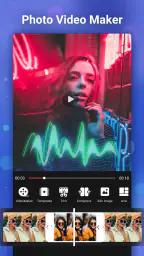 Foto video maker med musik screenshot