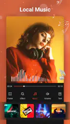 Foto video maker med musik screenshot