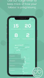 Freya - surge timer for labour screenshot