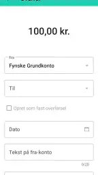 Fynske Bank screenshot