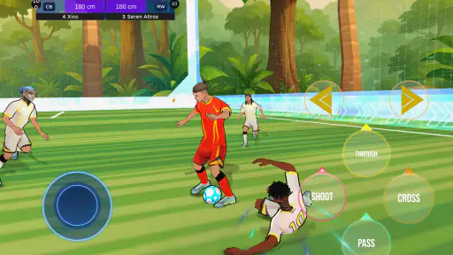 Galaxy Soccer : 3v3 match screenshot