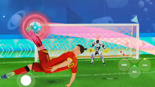 Galaxy Soccer : 3v3 match screenshot
